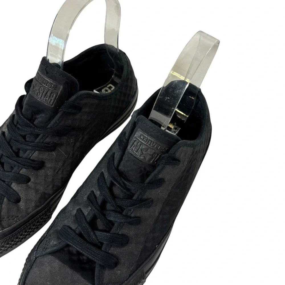 Converse‎ Chuck Taylor All Star Kids Youth Black Low Top Sneakers 255051C Size 5